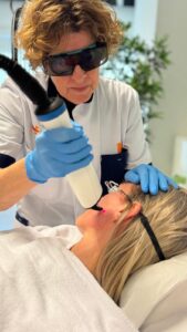 Fractionele laserbehandeling